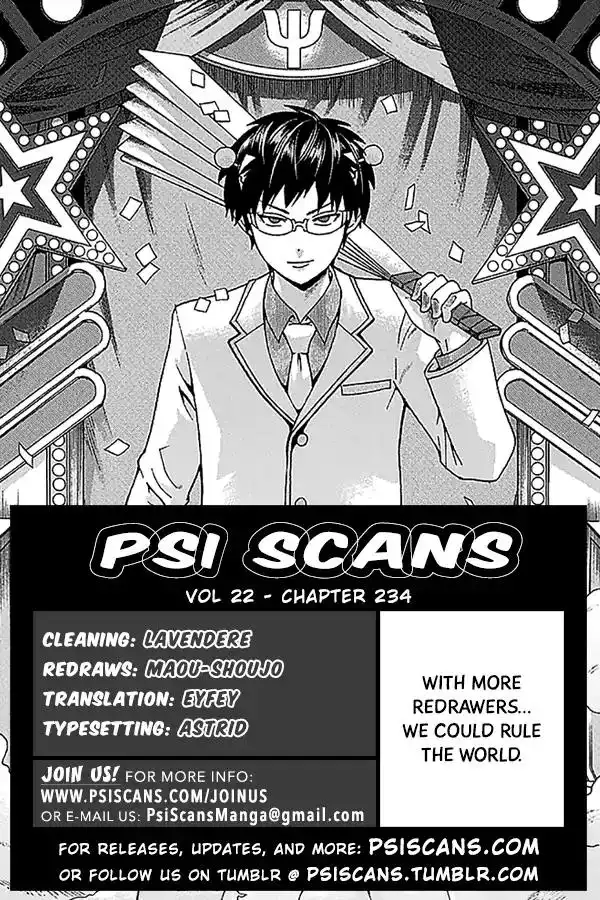 Saiki Kusuo no Psi Nan Chapter 234 1